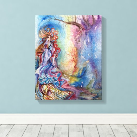 MERK, Maagdarmstelsel en mysterie Canvas Afdruk (Insitu (Houten vloer))