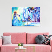 MERK, Maagdarmstelsel en mysterie Canvas Afdruk (Insitu (Woonkamer))