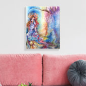 MERK, Maagdarmstelsel en mysterie Canvas Afdruk (Insitu (Woonkamer))