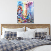 MERK, Maagdarmstelsel en mysterie Canvas Afdruk (Insitu (Slaapkamer))