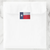 Merk New Texas Flag Ronde Sticker (Tas)