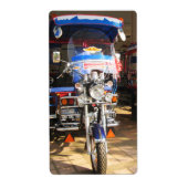 Merk New Tuk Tuk ... Udon Thani, Isaan, Thailand Etiket (Voorkant)