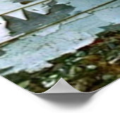 Merk nieuw de duivel en God rijdt binnen Poster (Hoek)