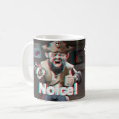Merk op! Badaz Beard 3D Coffee Mok (Voorkant links)