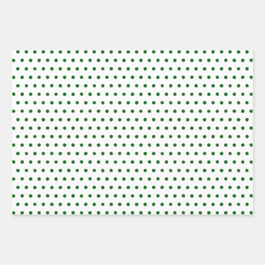 Merk rode witte pokadots inpakpapier vel (Voorkant)