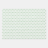 Merk rode witte pokadots inpakpapier vel (Voorkant 2)