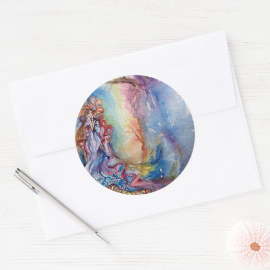 MERK RONDE STICKER (Envelop)