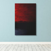 merk rothko schilderkunst abstract canvas afdruk (Insitu (Houten vloer))