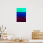 merk rothko schilderkunst abstract poster (Keuken)