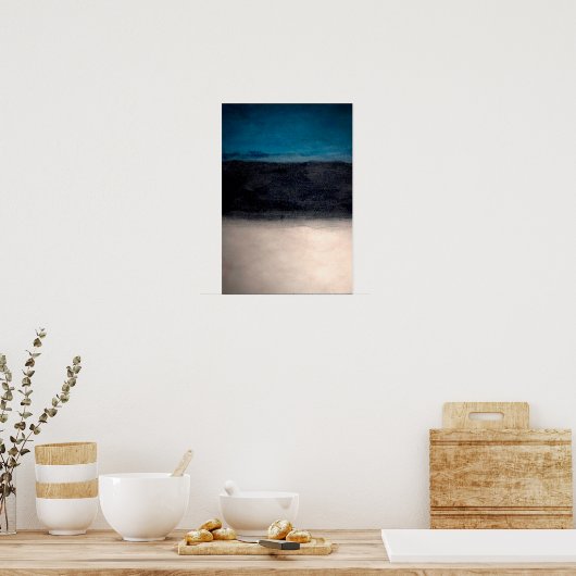 merk rothko schilderkunst abstract poster (Keuken)