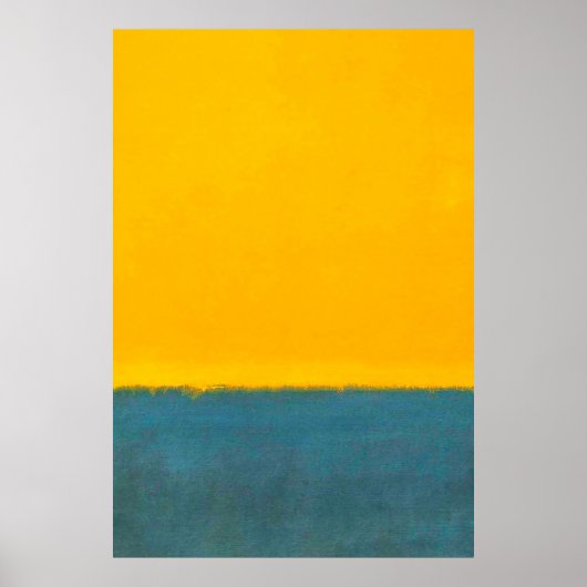 merk rothko schilderkunst abstract poster (Voorkant)