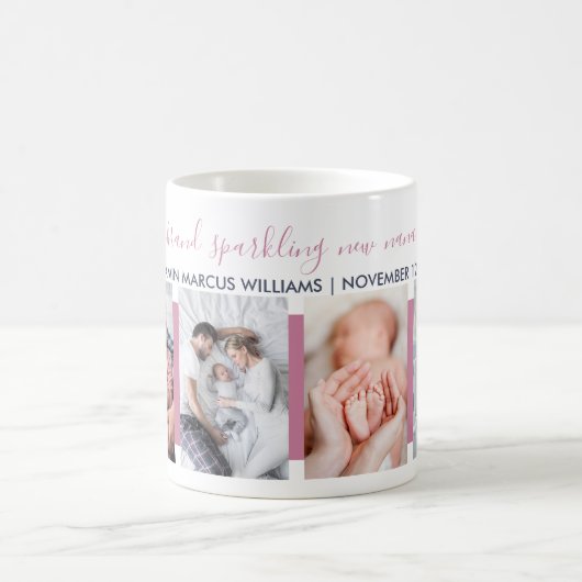 Merk Sparking New Nana 4 Foto gepersonaliseerd Koffiemok (Center)