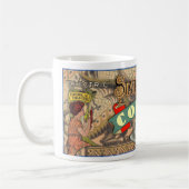 merk 'STATE ALMANAC COFFEE' Koffiemok (Links)