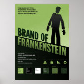 Merk van Frankenstein -  film poster (Voorkant)