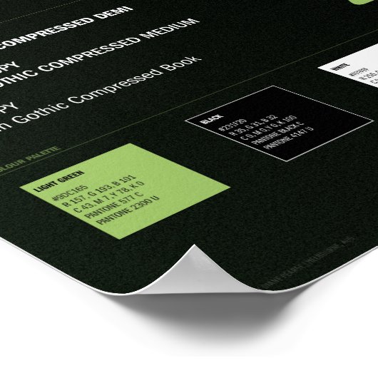 Merk van Frankenstein -  film poster (Hoek)