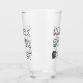 Merk van het beest glas (Links)