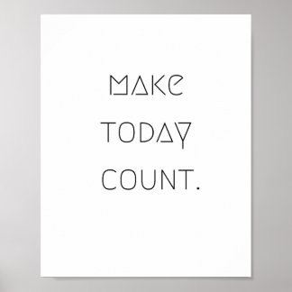 merk.vandaag.count. Poster en Prints