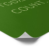 merk.vandaag.count. Poster en Prints (Hoek)