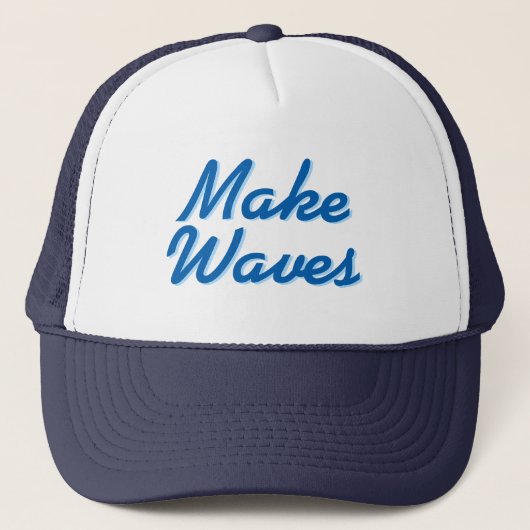 Merk Waves Trucker Hat Pet (Voorkant)