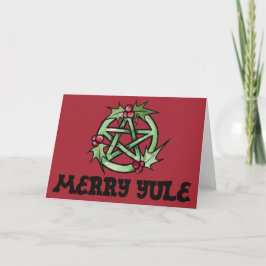 Merk Yule Kaart