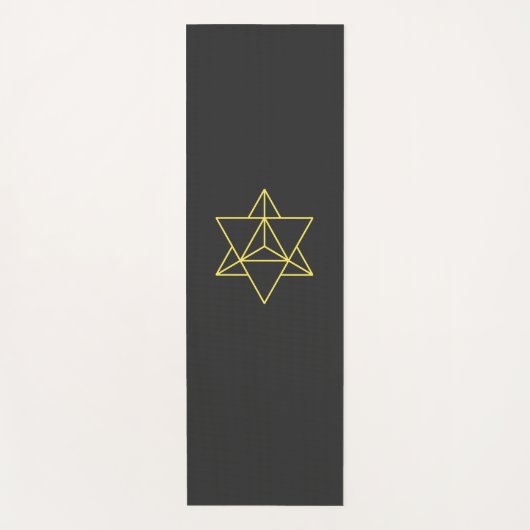 Merkaba Sacred Geometry Yogamat (Voorkant)