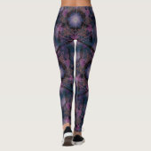 Merkabah Mandala Patroon Leggings (Achterkant)