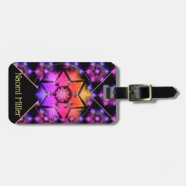 Merkabah Mandala Pattern Bagagelabel