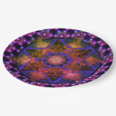 Merkabah Mandala Pattern Papieren Bordje (Gekanteld)
