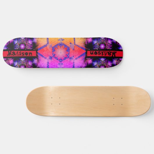 Merkabah Mandala Pattern Persoonlijk Skateboard (Horizontaal)