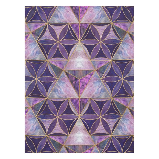 Merkabah over het levenspatroon tafelkleed (Voorkant)