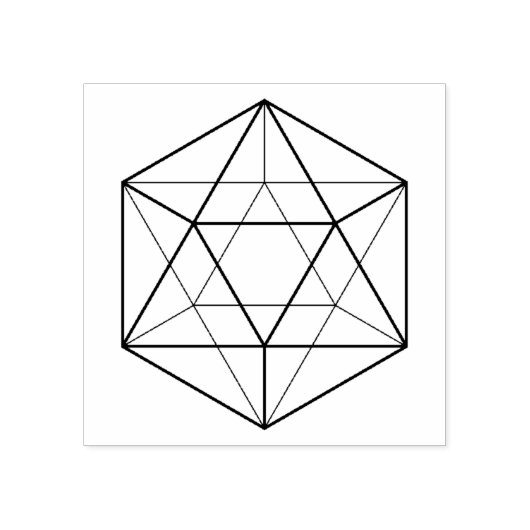 Merkabah Rubber Stamp Rubberstempel (Afrduk)