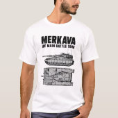 MERKAVA DESIGN T-SHIRT (Voorkant)