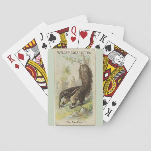 Merkbare sigarettenkaartjes voor rotsen Ant-Eater Speelkaarten (Achterkant)