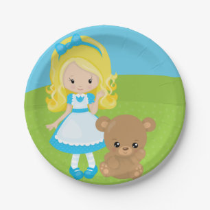 Merkbare Storytime Goldilocks en Drie Beren Papieren Bordje