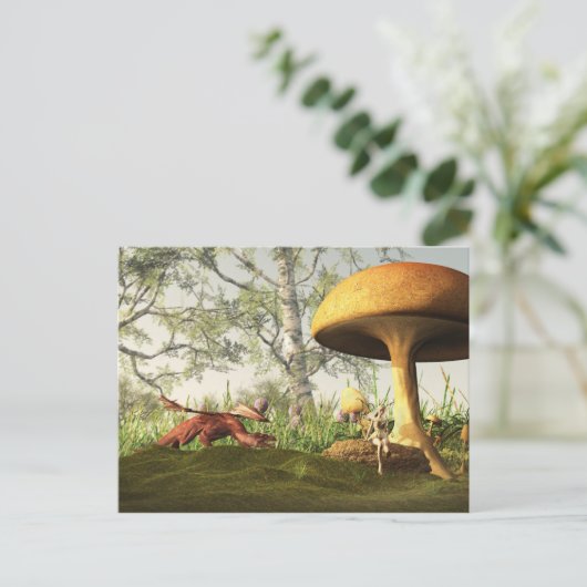 Merkbos Briefkaart (Staand voorkant)