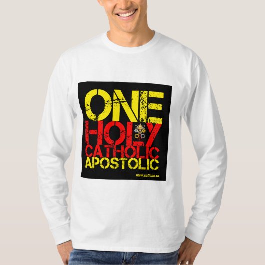 Merken van de achterhoes van de Kerk T-shirt (Voorkant)