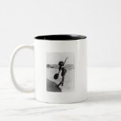 Merkin-Mok Tweekleurige Koffiemok (Links)