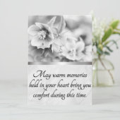 Merkkaart voor herinneringen aan armen feestdagenkaart (Staand voorkant)