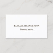 Merkkleur Qr-code sociale media Visitekaartje (Voorkant)