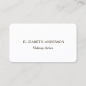 Merkkleur Qr-code sociale media Visitekaartje (Voorkant)