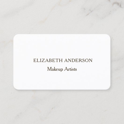 Merkkleur Qr-code sociale media Visitekaartje (Voorkant)