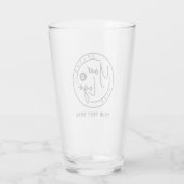 Merklogo Glas (Achterkant)