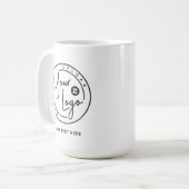 Merklogo Koffiemok (Voorkant links)