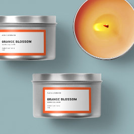 Merkmerk en modern, minimaal bewerkbaar kleurenpro etiket