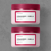 Merkmerk en modern, minimaal bewerkbaar kleurenpro etiket