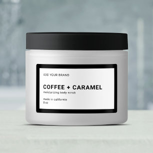 Merkmerk en modern, minimaal bewerkbaar kleurenpro labels