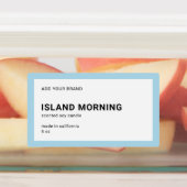 Merkmerk en modern, minimaal bewerkbaar kleurenpro labels (Aangebracht)