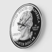 Merkmerk Nieuwe Quarter Dollar Grote Klok (Hoek)