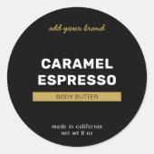 Merkmerk volledig aangepaste kleuren toevoegen Mod Ronde Sticker (Voorkant)