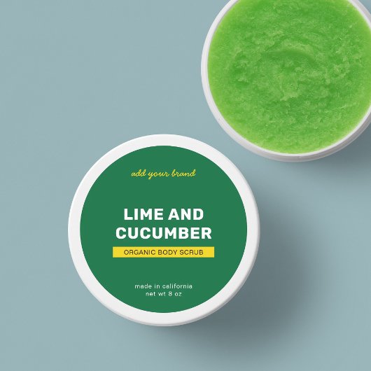 Merkmerk volledig aangepaste kleuren toevoegen Mod Ronde Sticker